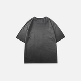 Versatile Gothic Graphic Print Short Sleeve T-Shirt