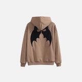 Bat Wings Zip Up Hoodie