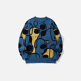 Comfortable Oversized Cartoon Dog Knit Sweater