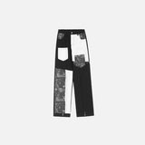 Bandana Patchwork Pants
