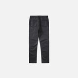 Black Waxed Jeans