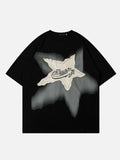 Shooting Star Patchwork T-shirt