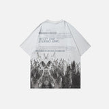 Snow Mountain Graffiti T-shirt