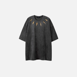 Unique Streetwear Flame Graffiti Hip Hop T-Shirt