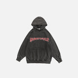 Crucifix Washed Hoodie