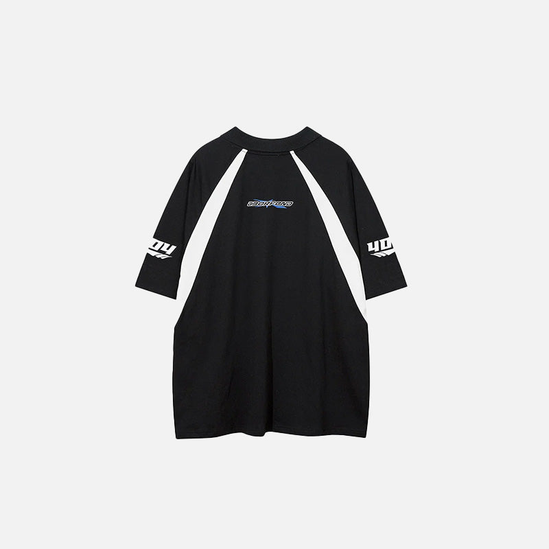 Urban V-neck Racing T-shirt