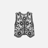 Floral Pattern Women's Cardigan