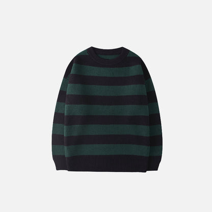Striped Knitted Sweater