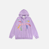 Oversized Star Fireworks Hoodie