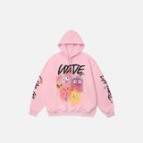 Cute Graphic Print Hoodie
