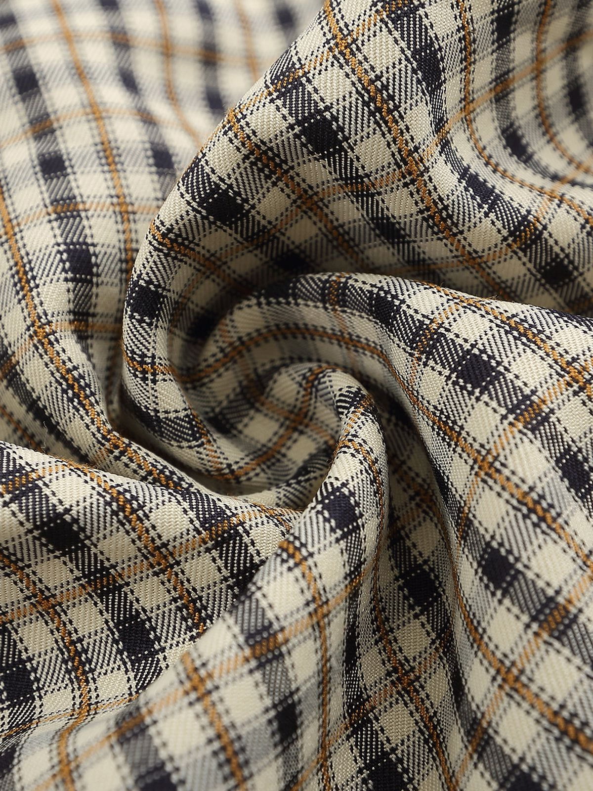 Plaid Embroidery Shirt