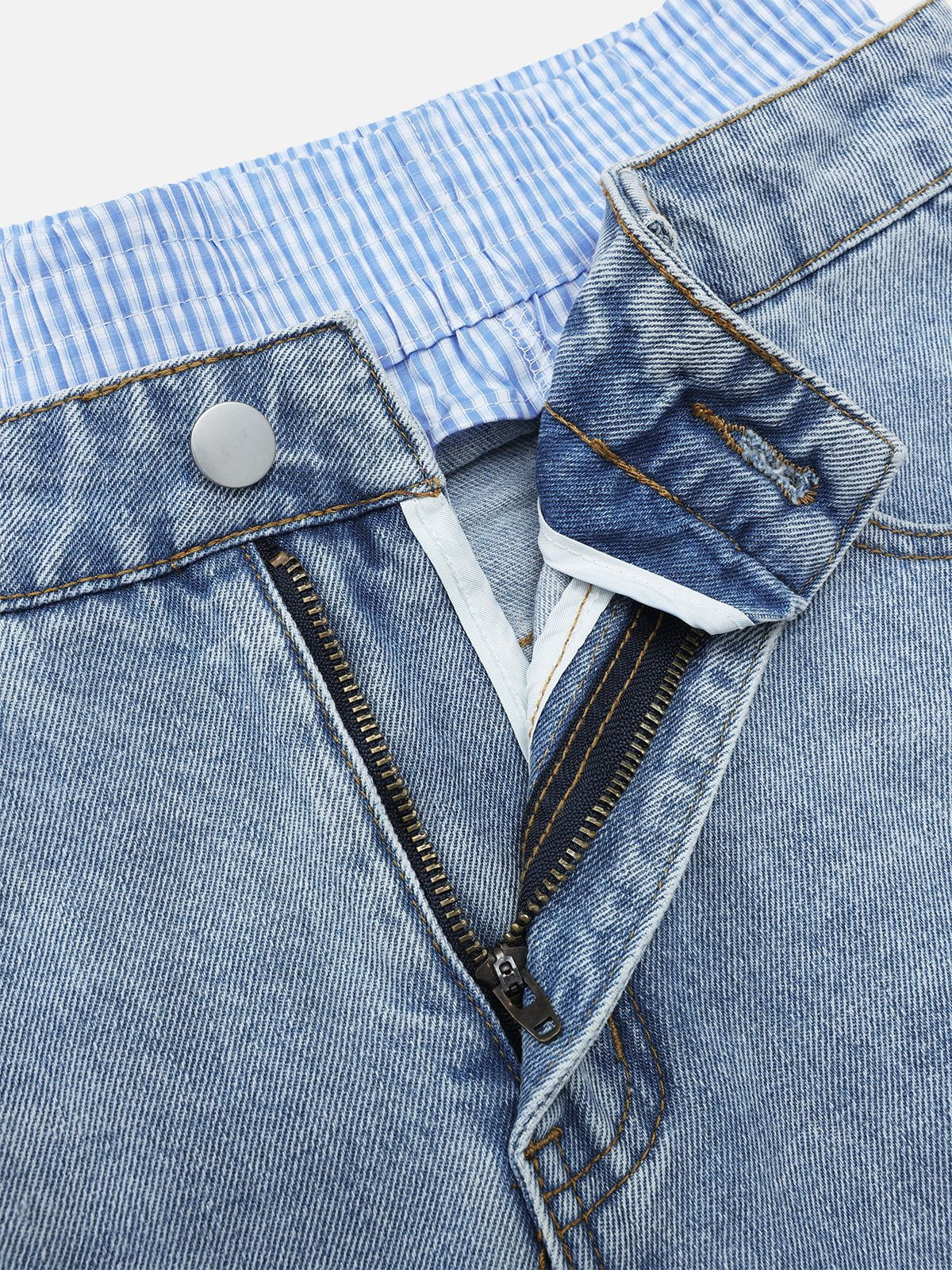 Double Waist Longline Jorts