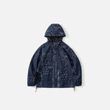 Plaid Loose Windbreaker Jacket