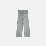 Star Embroidery Loose Jeans