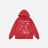 Vintage Burning Butterfly Hoodie
