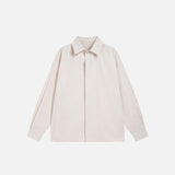 Casual Loose Solid Color Shirt