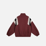 Retro Baggy Zip-up Windbreaker Jacket
