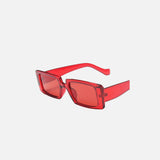 Rectangular Thic Frame Sunglasses