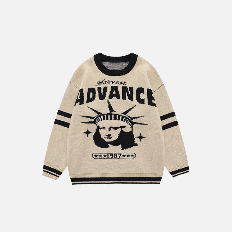 Statue Of Liberty Vintage Sweater