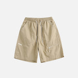 Polyester Elastic Waist Shorts