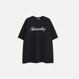 Stylish Letter Print Short Sleeve T-Shirt