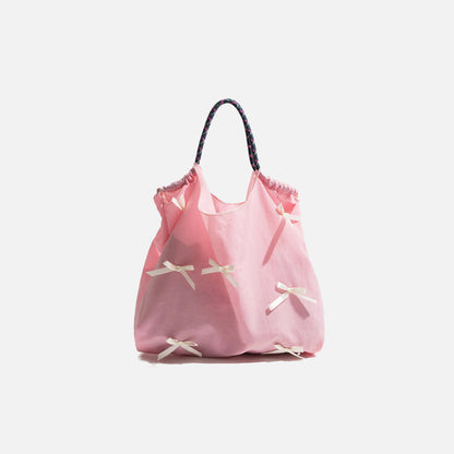 Coquette Soft Core Cute Bow Handbag