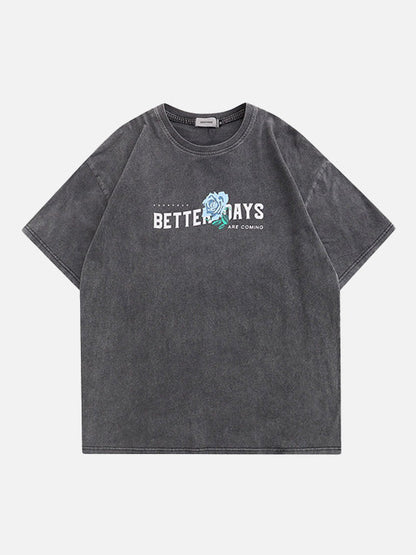 Better Days Washed Oversized T-shirt