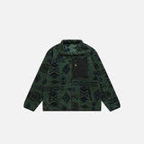Ethnic Printing Sherpa Jacket