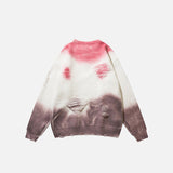 Ice Cream Distressed Knitted Sweater
