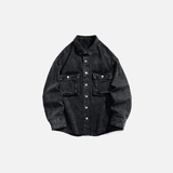 Durable Hip Hop Distressed Denim Jacket