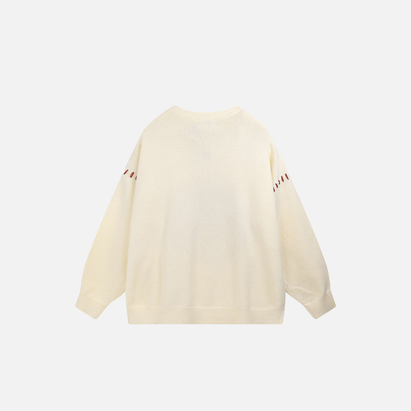 Loose Tomato Knitted Sweater