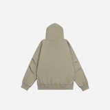 Vintage Moon Zip-up hoodie