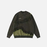 Oversized Knitted Loose Sweater