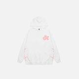 A Star Graphic Print Hoodie