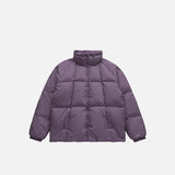 Solid Color Puffer Jacket