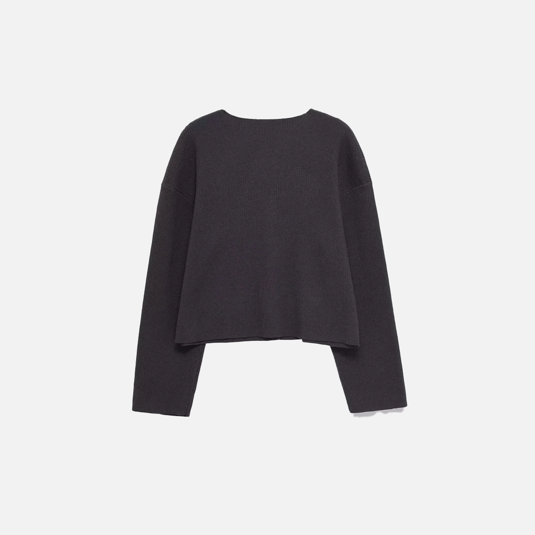 Y2K Versatile Autumn Floral Thread Cardigan