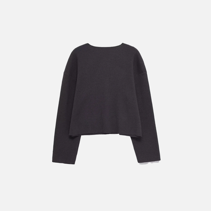 Y2K Versatile Autumn Floral Thread Cardigan