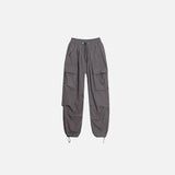 Baggy Elastic Waist Cargo Pants