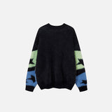 Monster Furry Knitted Sweater