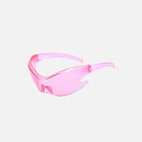 Futuristic Wraparound Sunglasses