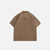 High Street Solid Color Shirt