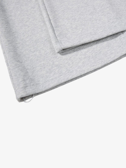 Tape-Measure Belt Graphic Wide-Leg Sweatpants