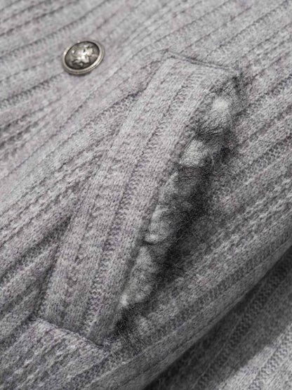 Striped Faux-Fur Collar Puffer Coat; Flower Ash / S, Flower Ash / M, Flower Ash / L, Flower Ash / XL