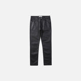 Black Waxed Jeans
