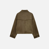 Versatile Long-lasting Leather Pilot Jacket