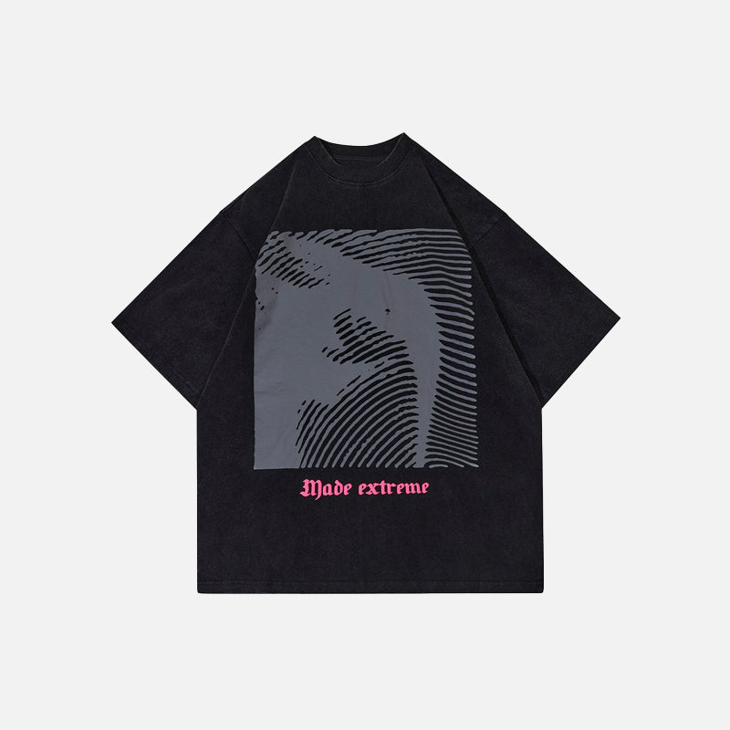 "Made Extreme" Shadow Retro T-shirt