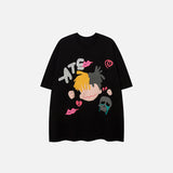 Oversized Rapper Graphic T-shirt