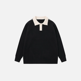 Premium Cool Oversized Knit Casual Sweater