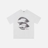 Red Lips Graphic Vintage T-shirt