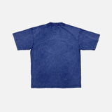 Patchwork Vintage Eye Loose Short Sleeve T-Shirt